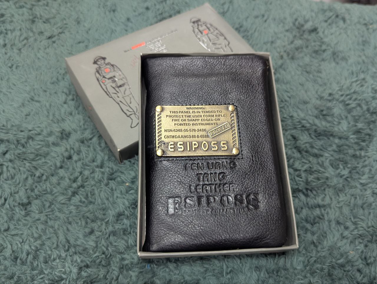 Esiposs Leather Wallet - Black