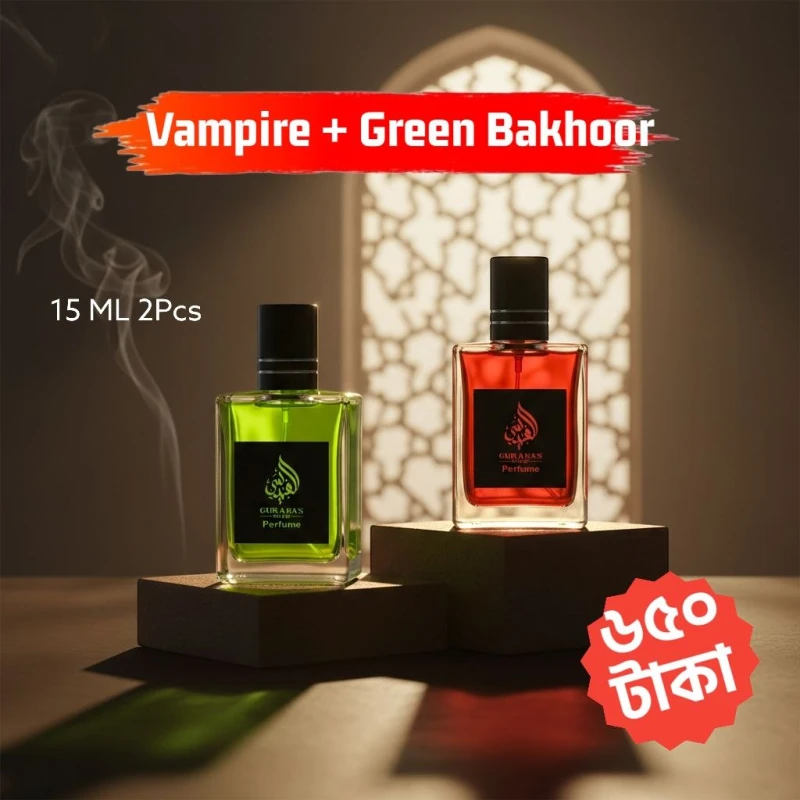 Vampire Blood + Green Bakhoor
