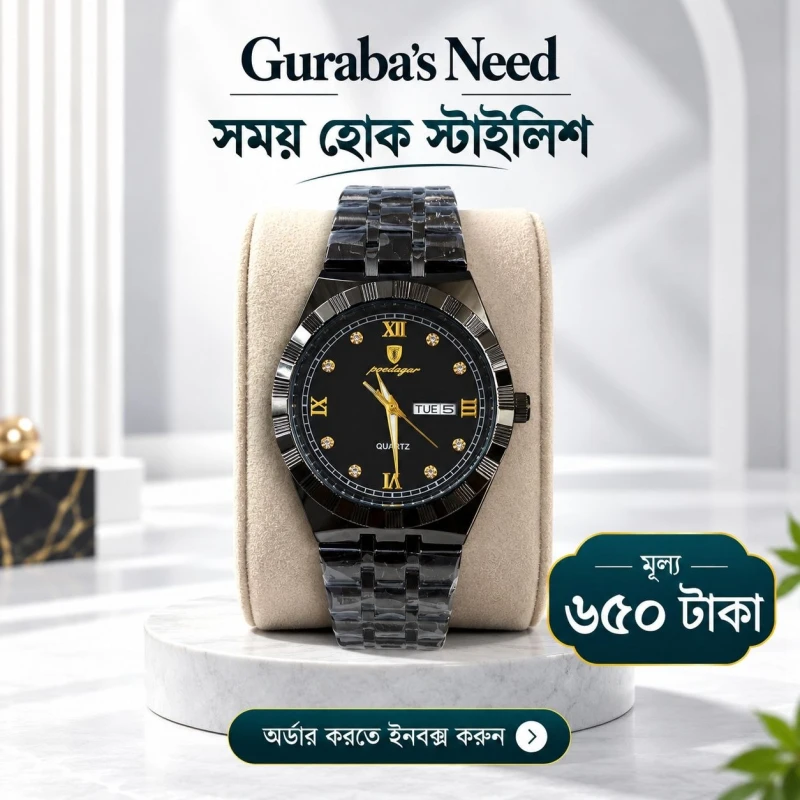 Poedagar Watch  –Full Black