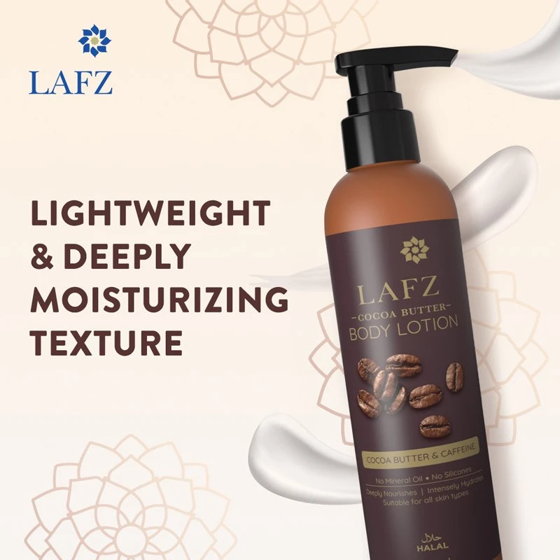 LAFZ Halal Cocoa Butter Body Lotion 250ml